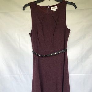 Wine colored dress by Elle